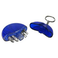 Screw Driver Tool Kit w/ Key Chain - Translucent Blue
